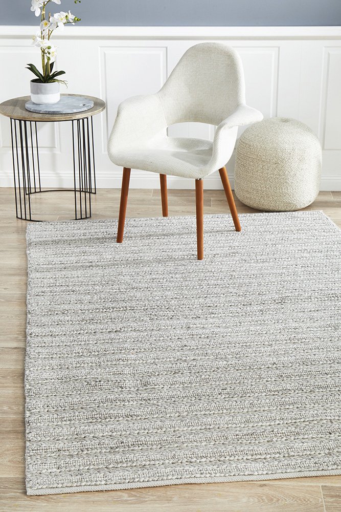 Harvest 801 Sliver Wool Blend Rug