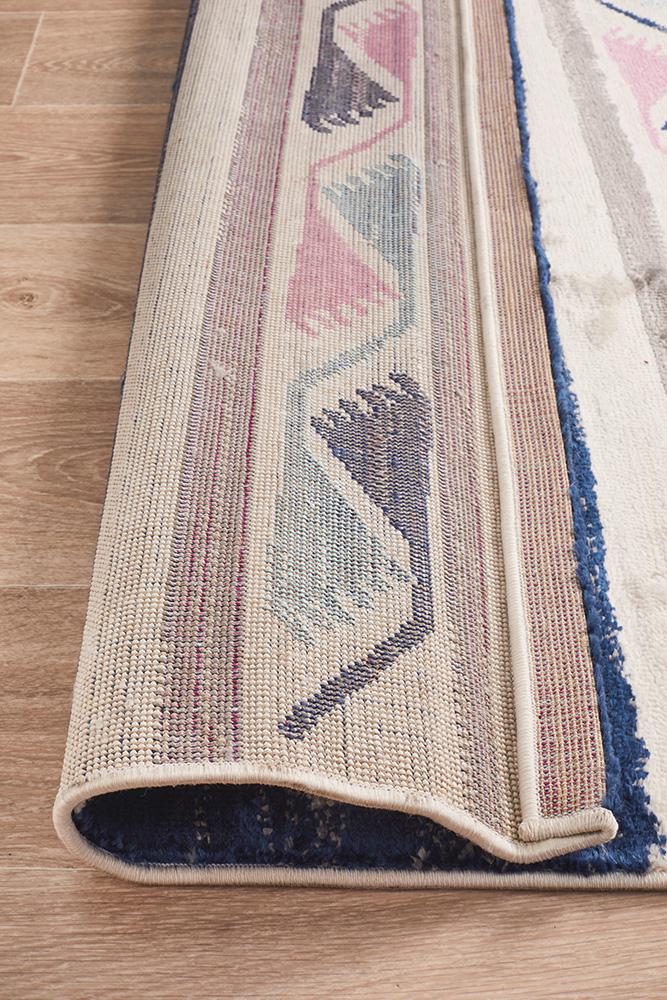Zanzibar 761 Navy Polypropylene Rug