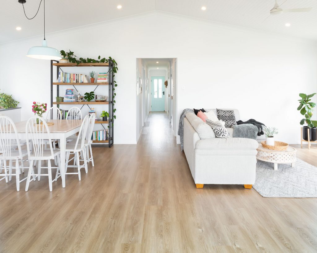 AquaLife Hybrid Flooring Tamar Valley Oak Open Plan Living