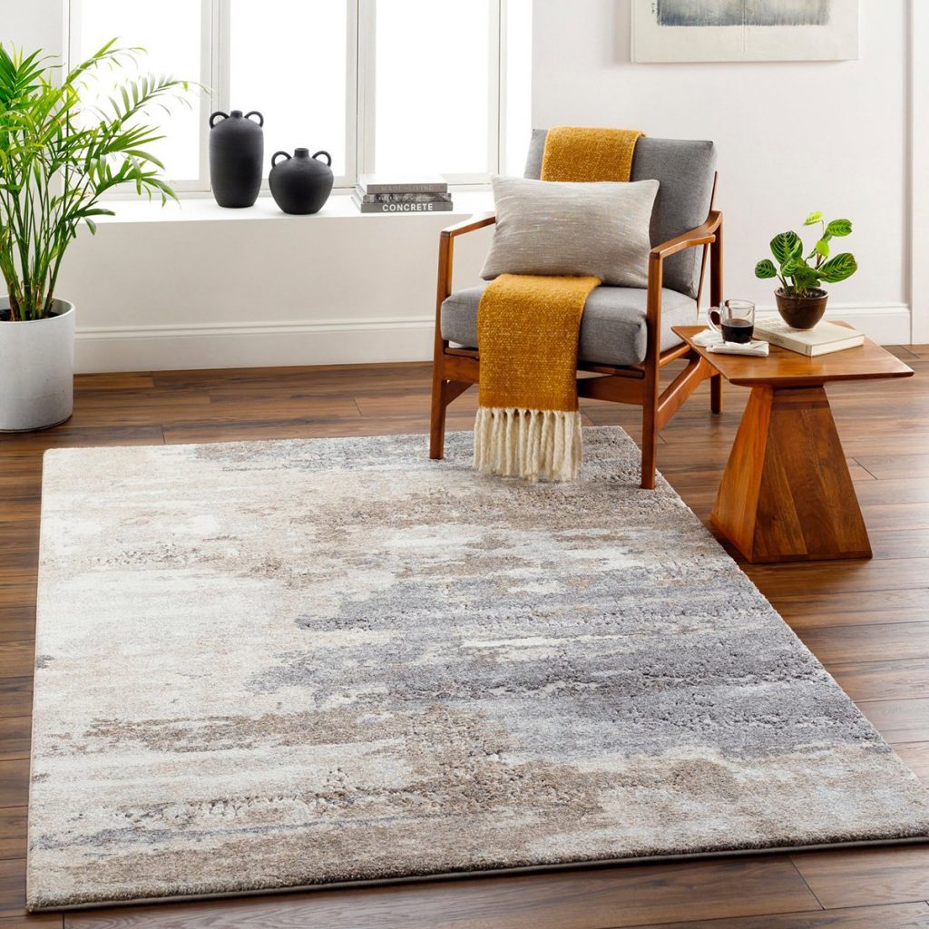 Formation 99 Blue Polypropylene Rug