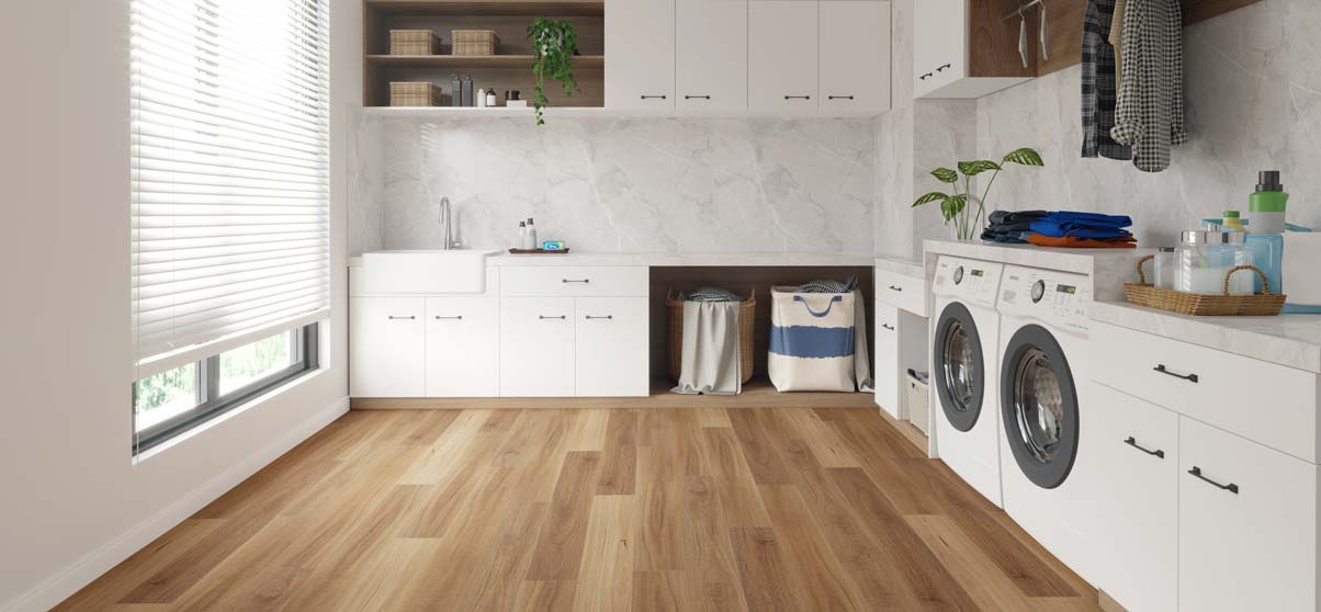 Mid-range timber flooring in modern living room – Flooring Xtra