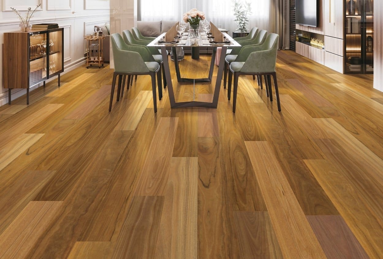 Echo Ridge XL Spotted Gum Timber Lifestyle Dining Room Wide Board Timber Planks