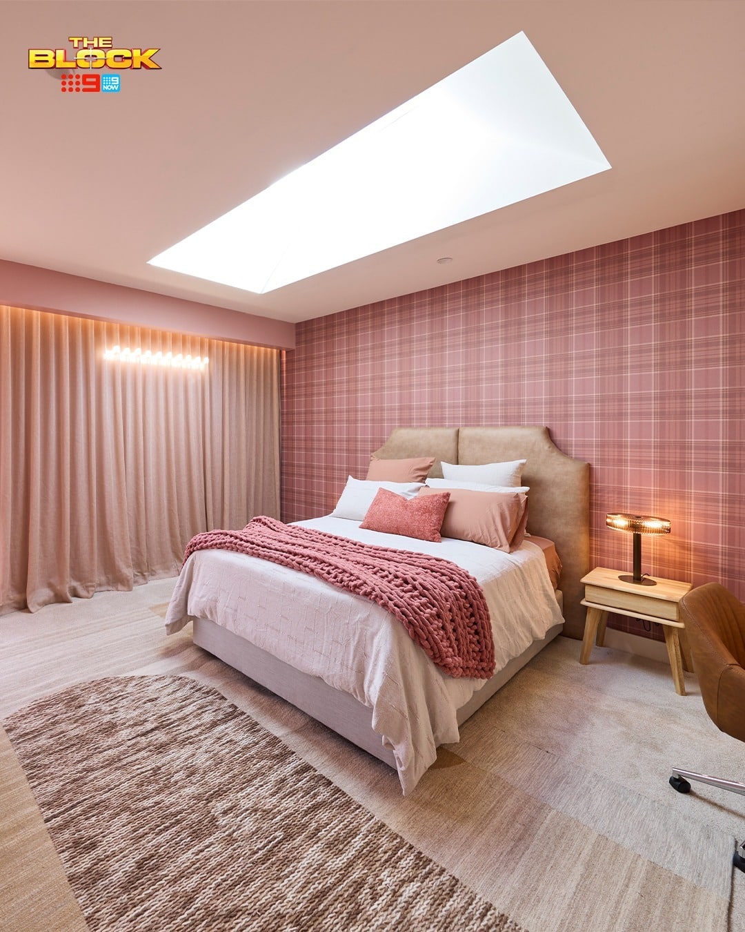 The Block - Sonny and Alicia - Main Bedroom