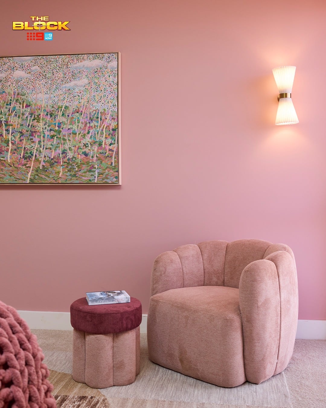 The Block - Pink Bedroom
