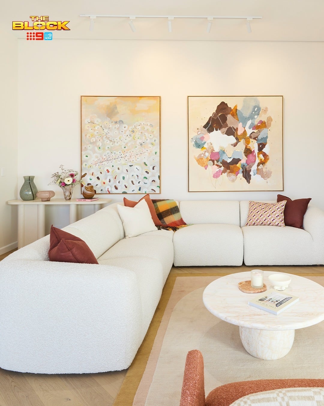The Block 2025 House 2 Han and Can - Living and Dining