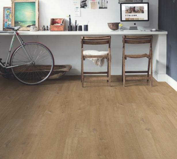 Quick Step Fuse Linen Oak Medium Natural LVP Lifestyle