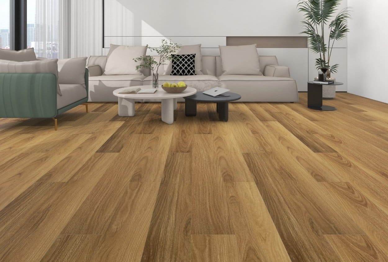 Kanso Amber Spotted Gum Laminate Lifestyle