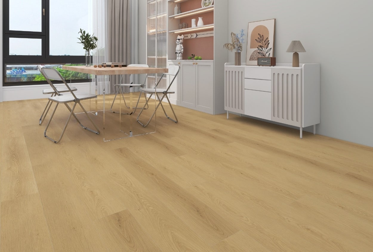 Kanso Honey Grain Laminate Lifestyle