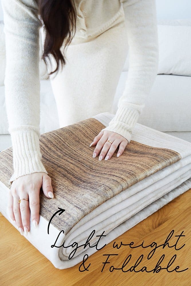 Revive Eden Brindle Polyester Pile Rug
