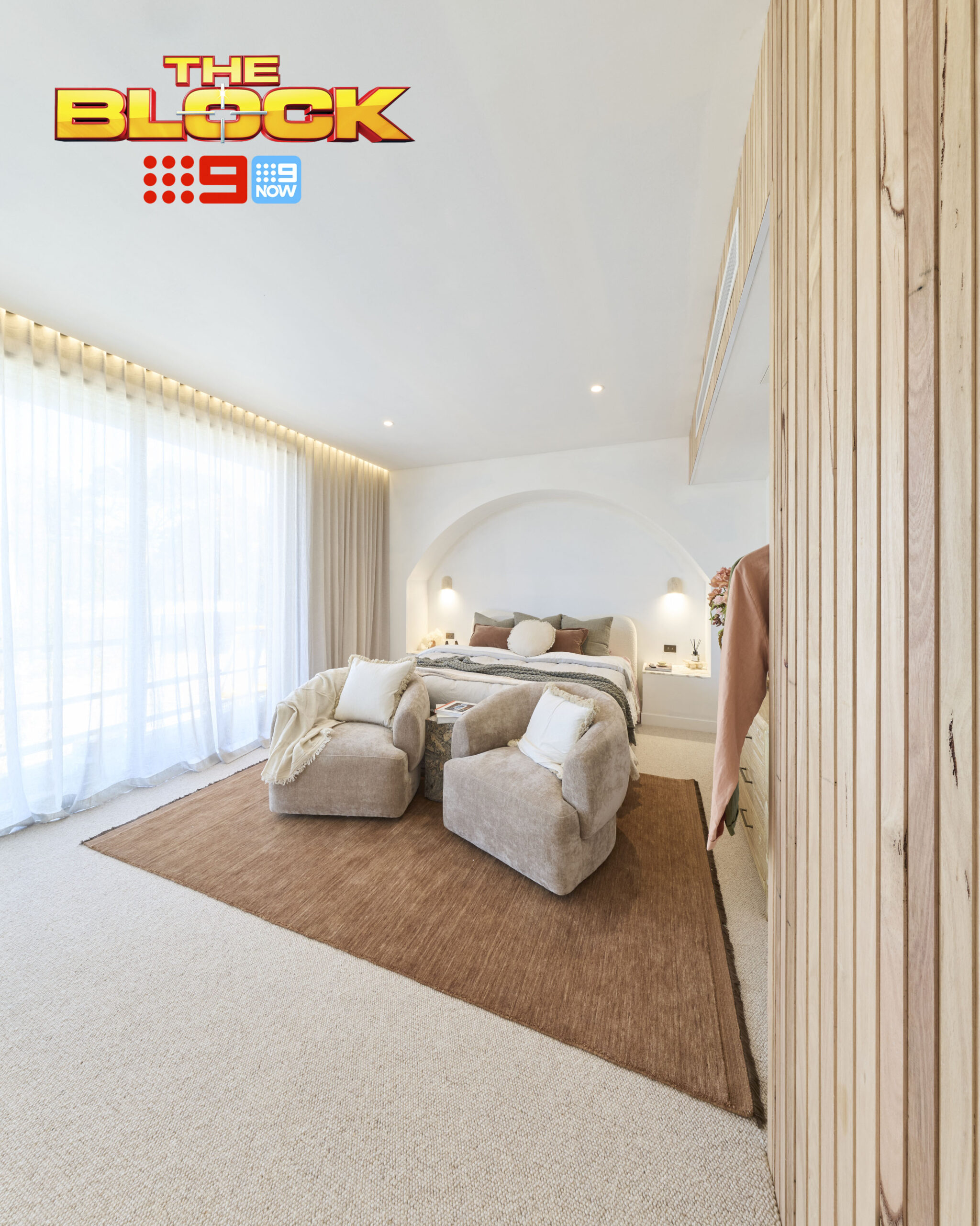 The Block 26 - mainbedroom by Adam and Jolene