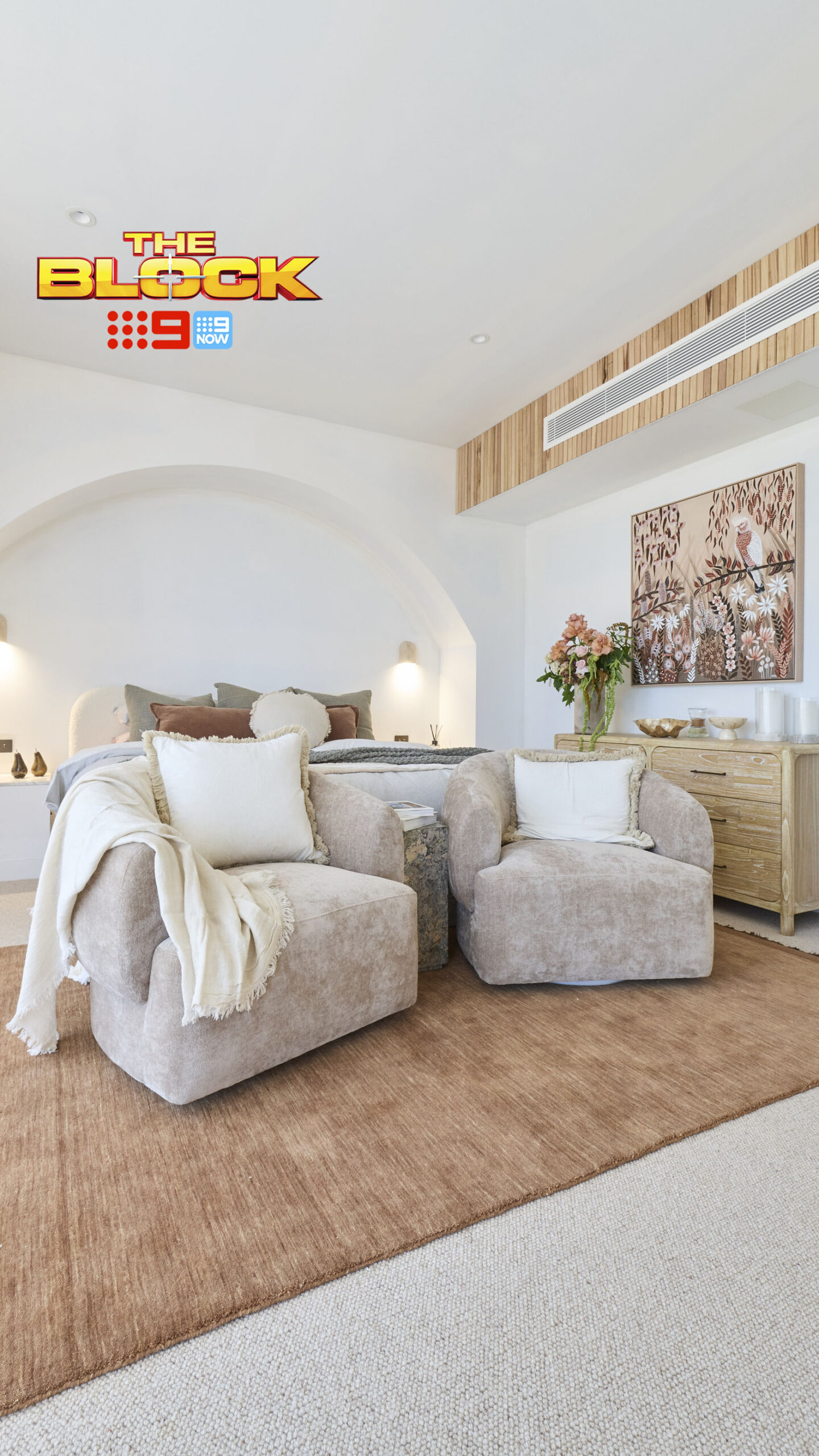 The Block 26 - mainbedroom by Adam and Jolene