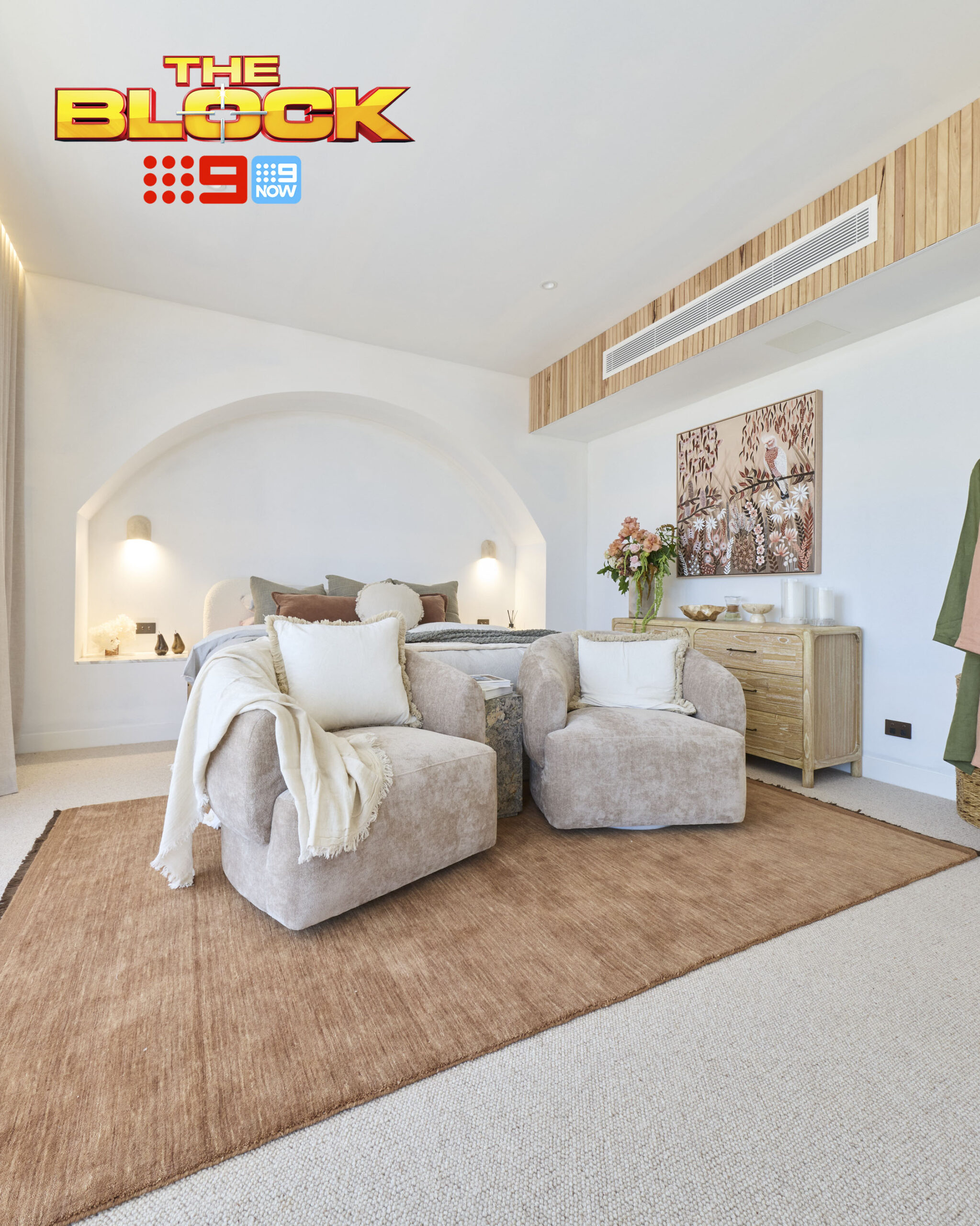 The Block 26 - mainbedroom by Adam and Jolene