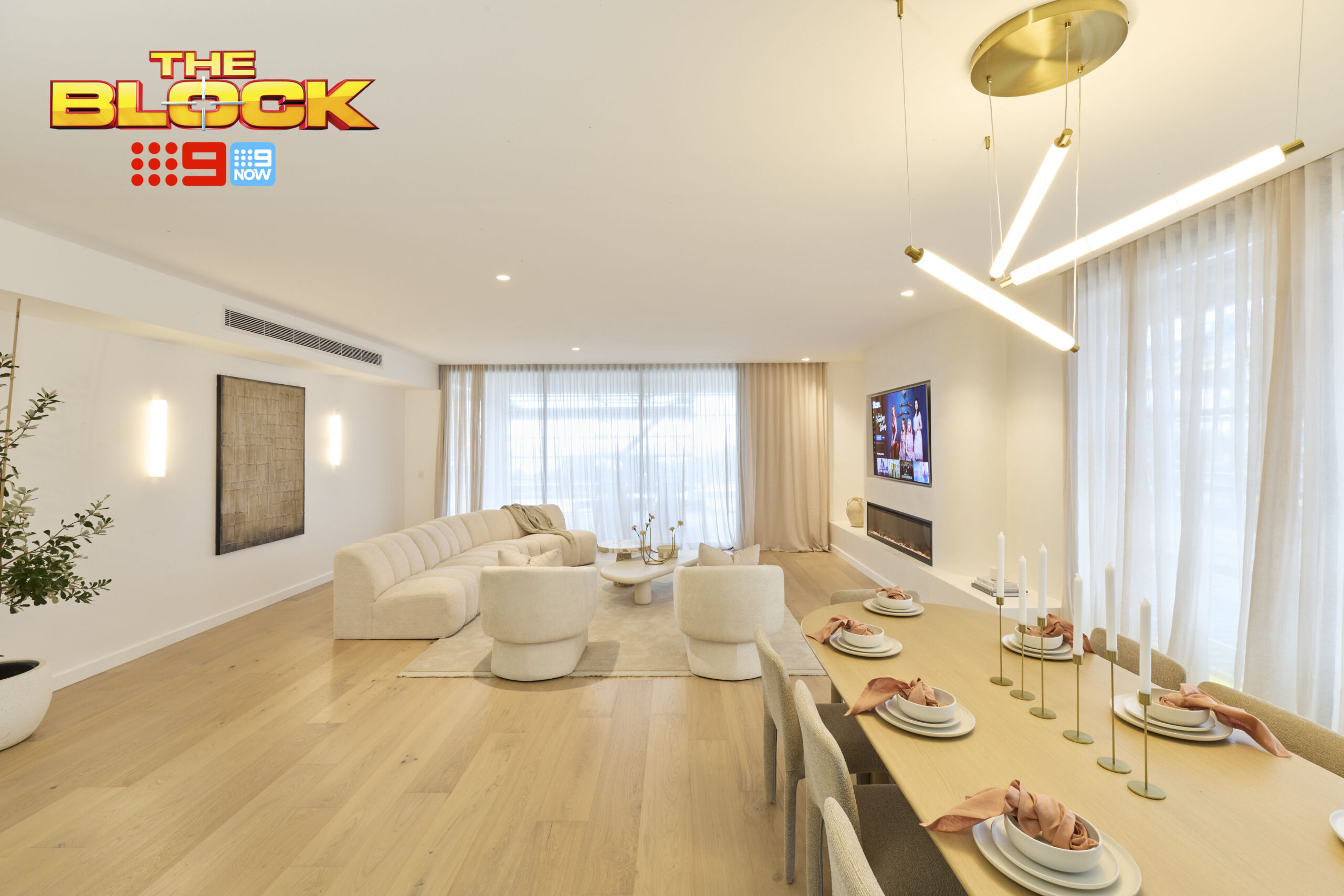 The Block 26 Chantel and Wyatt Living Dining and Alfresco
