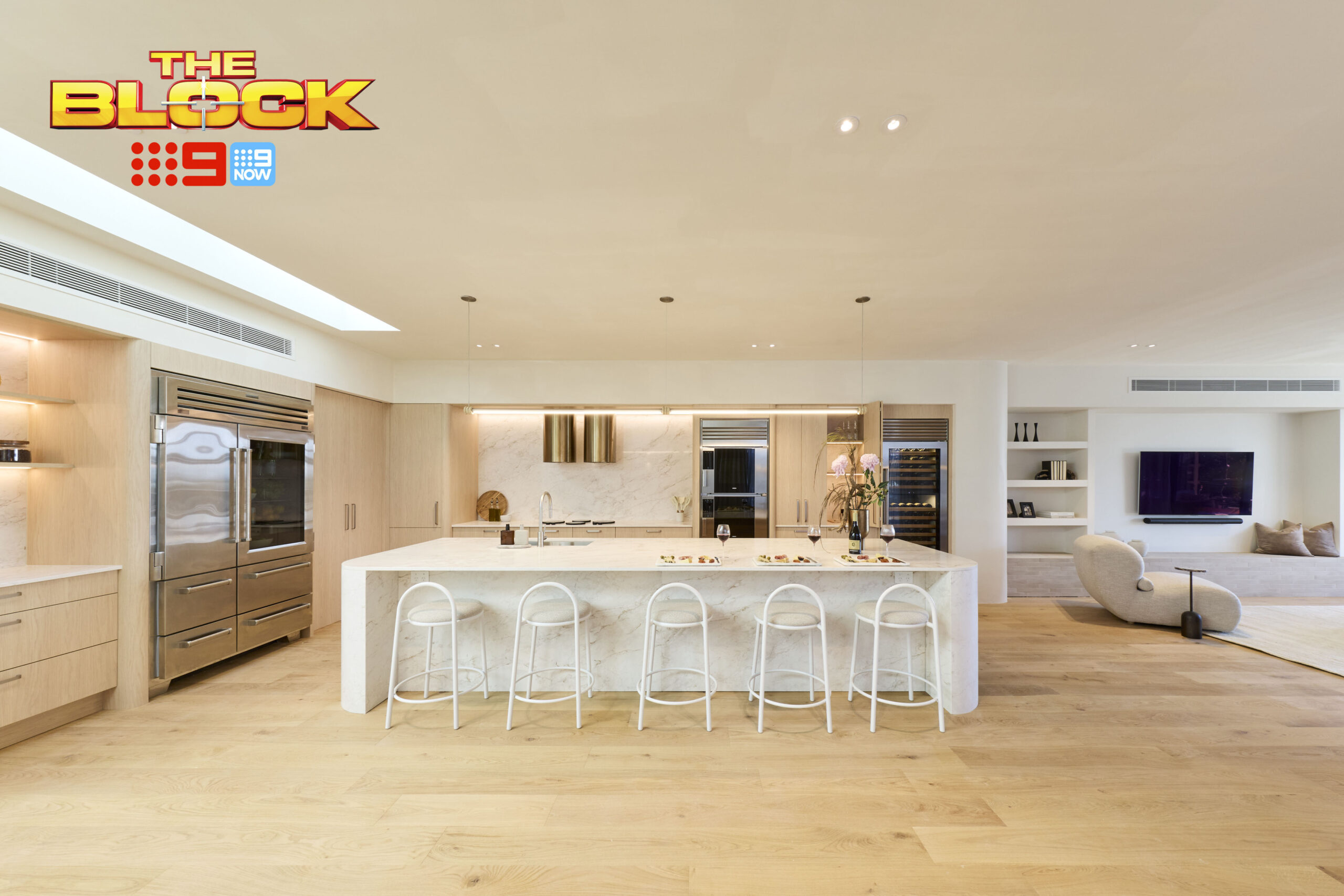 The Block 26 Week 7 Courtney and Sev Kitchen and Pantry
