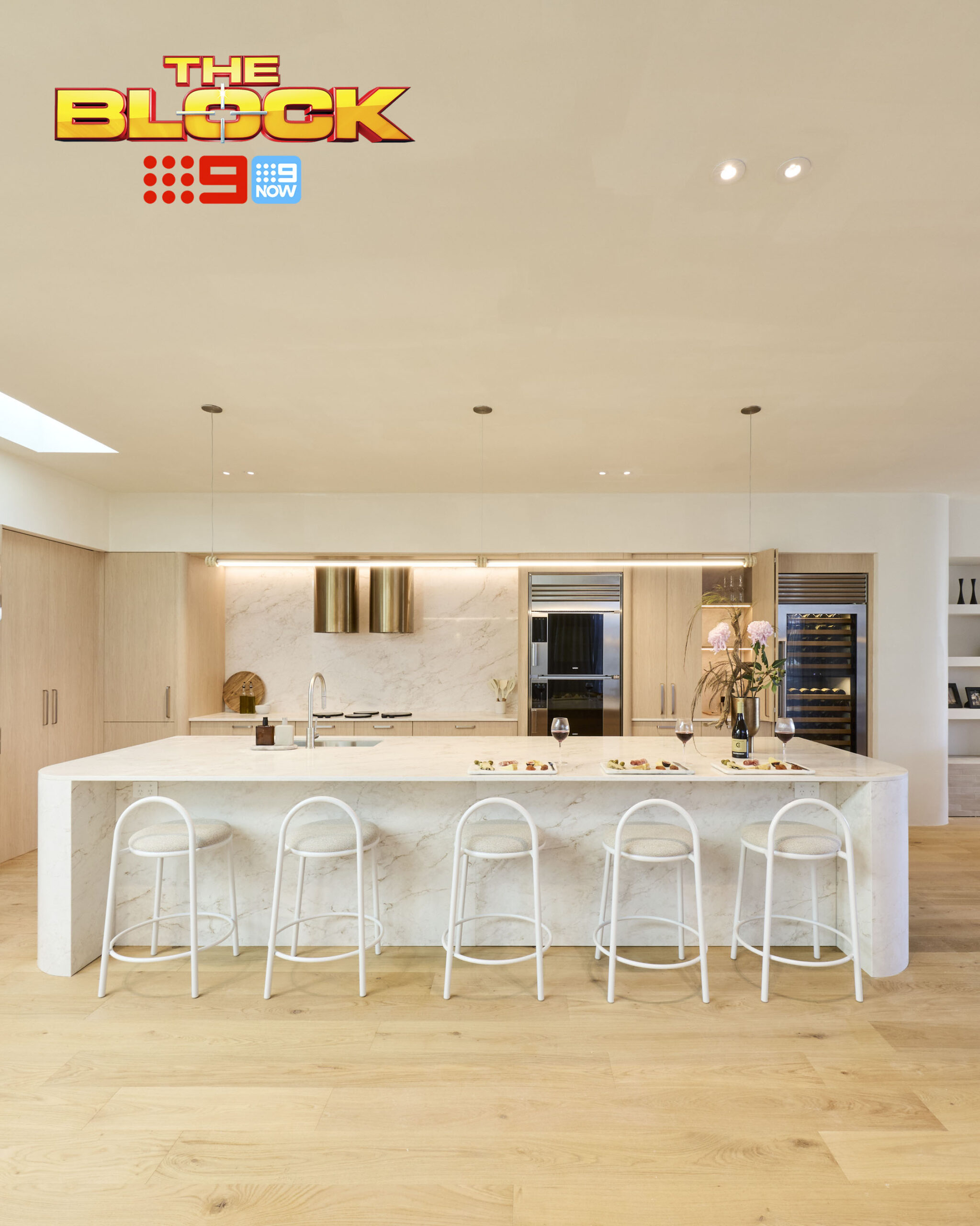 The Block 26 Week 7 Courtney and Sev Kitchen and Pantry