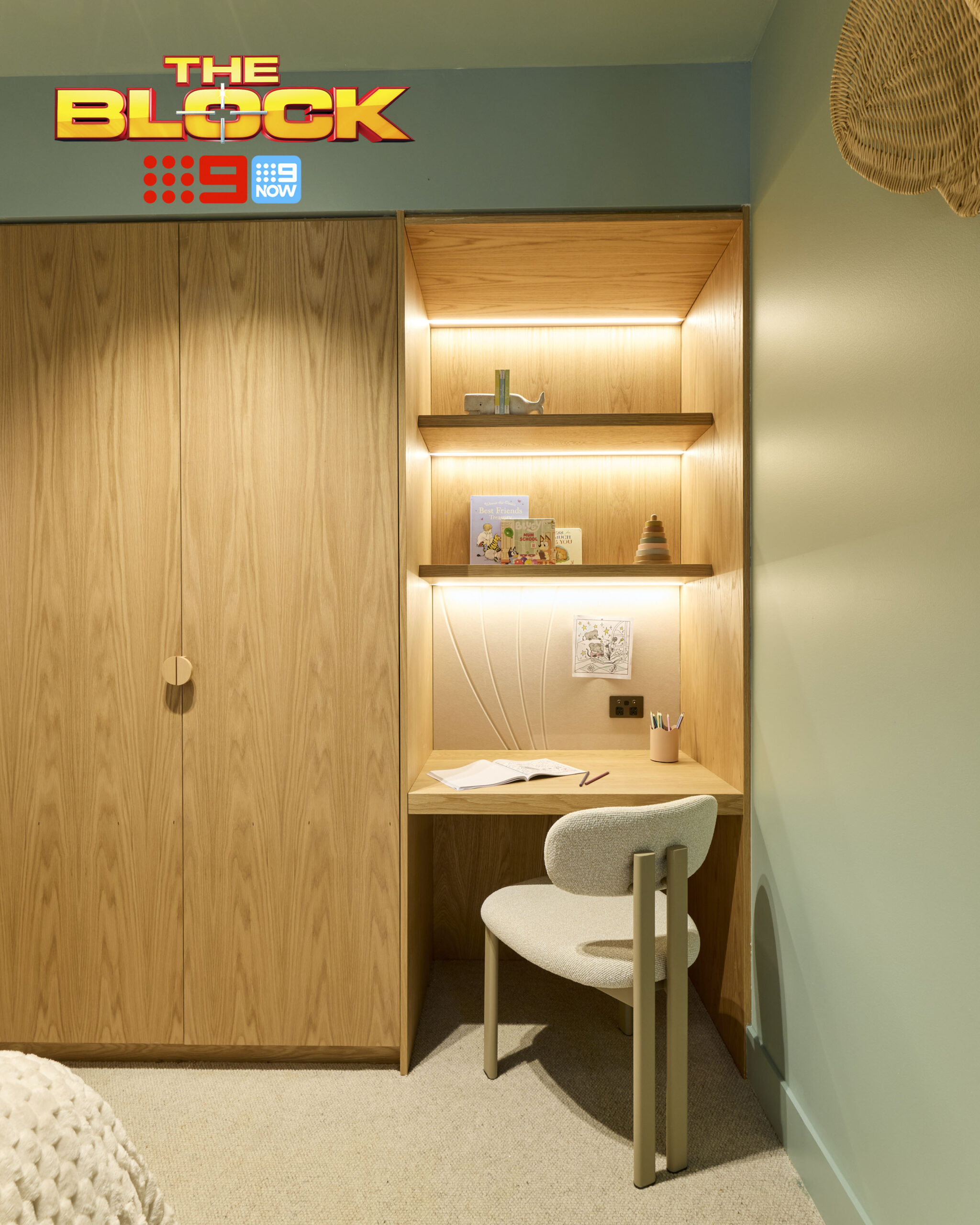 The Block 26: Week 9 Courtney and Sev Kid Bedroom